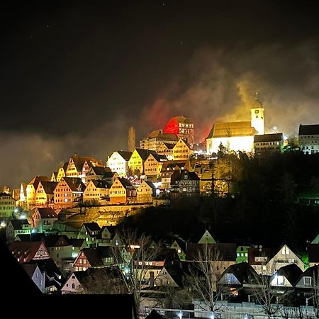 Retro Ferienwohnung Mit Schlossblick Im Nordschwarzwald Altensteig Extérieur photo